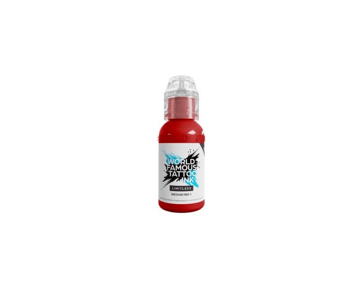 MEDIUM RED 1 - World Famous Limitless - 30ml - Conforme REACH world famous MEDIUM RED 1 - World Famous Limitless - 30ml - Conforme REACH world famous