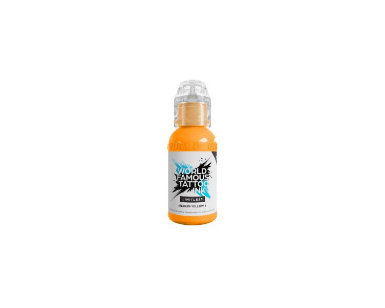 MEDIUM YELLOW 1 - World Famous Limitless - 30ml - Conforme REACH world famous MEDIUM YELLOW 1 - World Famous Limitless - 30ml - Conforme REACH world famous