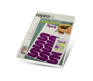 Carta Spirit Ectografica per Stencil a Mano Libera - Viola - 100pz. spirit