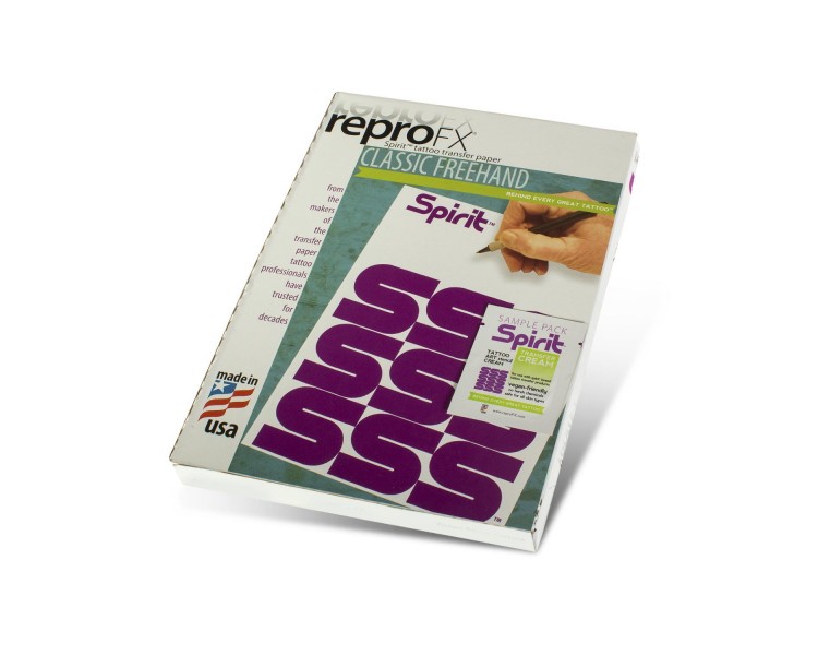Carta Spirit Ectografica per Stencil a Mano Libera - Viola - 100pz. spirit Carta Spirit Ectografica per Stencil a Mano Libera - Viola - 100pz. spirit