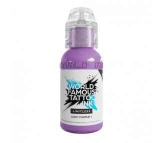 LIGHT PURPLE 1 - World Famous Limitless - 30ml - Colore Tattoo REACH world famous