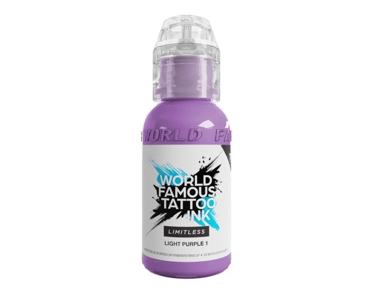 LIGHT PURPLE 1 - World Famous Limitless - 30ml - Colore Tattoo REACH world famous LIGHT PURPLE 1 - World Famous Limitless - 30ml - Colore Tattoo REACH world famous