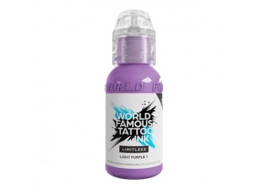 LIGHT PURPLE 1 - World Famous Limitless - 30ml - Colore Tattoo REACH world famous