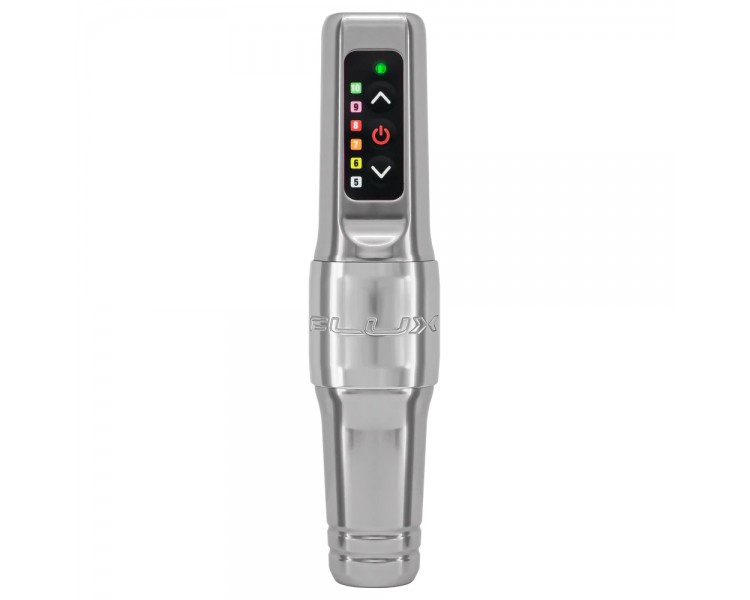 Flux Mini Wireless PMU Machine - Silver - Dermografo Spektra fk irons Flux Mini Wireless PMU Machine - Silver - Dermografo Spektra fk irons