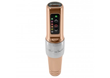 Flux Mini Wireless PMU Machine + PowerBolt Aggiuntivo - Champagne - Dermografo Spektra fk irons