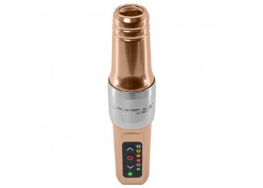 Flux Mini Wireless PMU Machine + PowerBolt Aggiuntivo - Champagne - Dermografo Spektra fk irons