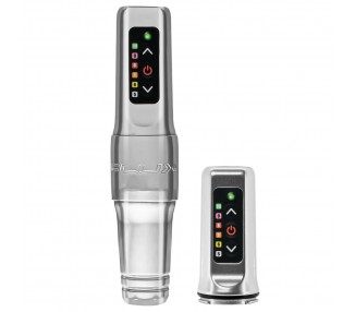 Flux Mini Wireless PMU Machine + PowerBolt Aggiuntivo - Silver - Dermografo Spektra fk irons