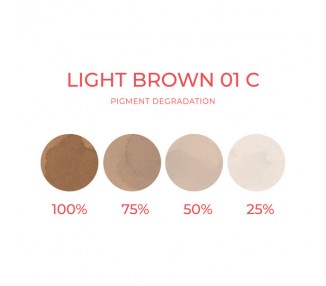 LIGHT BROWN 01 C (Freddo) - Artyst - 10ml - Pigmento PMU REACH artyst by cheyenne