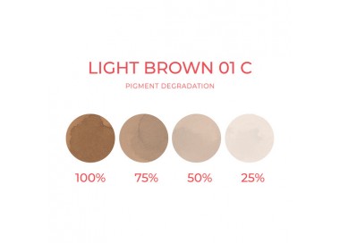 LIGHT BROWN 01 C (Freddo) - Artyst - 10ml - Pigmento PMU REACH artyst by cheyenne
