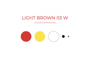 LIGHT BROWN 03 W (Caldo) - Artyst - 10ml - Conforme REACH artyst by cheyenne