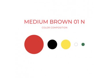 MEDIUM BROWN 01 N (Neutro) - Artyst - 10ml - Conforme REACH artyst by cheyenne