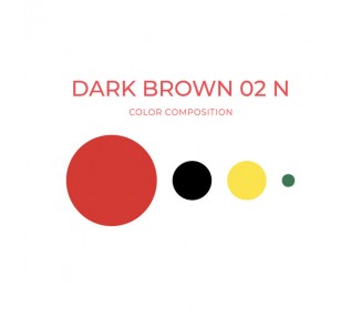 DARK BROWN 02 N (Neutro) - Artyst - 10ml - Conforme REACH artyst by cheyenne