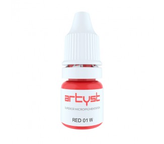 RED 01 W - Artyst - 10ml - Pigmento PMU REACH artyst by cheyenne