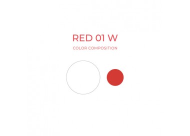 RED 01 W - Artyst - 10ml - Pigmento PMU REACH artyst by cheyenne