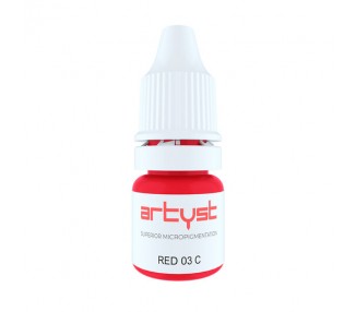 RED 03 C - Artyst - 10ml - Pigmento PMU REACH artyst by cheyenne