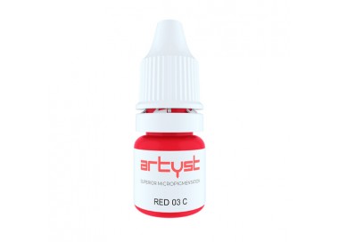 RED 03 C - Artyst - 10ml - Pigmento PMU REACH artyst by cheyenne