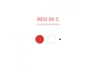 RED 05 C - Artyst - 10ml - Conforme REACH artyst by cheyenne