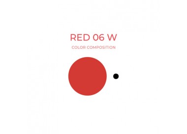 RED 06 W - Artyst - 10ml - Pigmento PMU REACH artyst by cheyenne