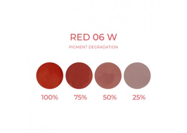 RED 06 W - Artyst - 10ml - Pigmento PMU REACH artyst by cheyenne
