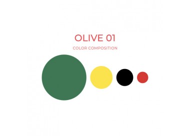 OLIVE 01 (Sopracciglia) - Artyst - 10ml - Conforme REACH artyst by cheyenne
