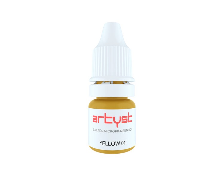YELLOW 01 (Sopracciglia) - Artyst - 10ml - Conforme REACH artyst by cheyenne YELLOW 01 (Sopracciglia) - Artyst - 10ml - Conforme REACH artyst by cheyenne