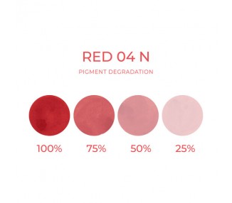 RED 04 N - Artyst - 10ml - Pigmento PMU REACH artyst by cheyenne
