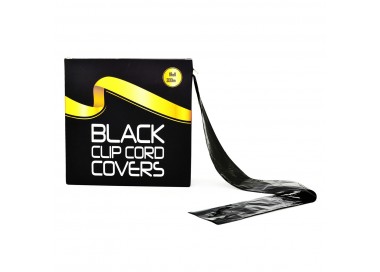 Black Clip Cord Covers - ROLL - 300mt.