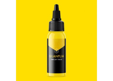 SMILEY FACE - Gold Label Quantum Tattoo Ink - 30ml - Conforme REACH quantum