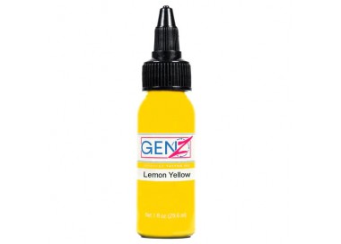 LEMON YELLOW - Intenze Gen Z - 30ml - Colore Tattoo REACH intenze