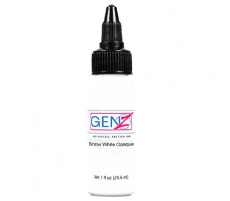 SNOW WHITE OPAQUE - Intenze Gen Z - 30ml - Colore Tattoo REACH intenze
