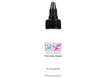 SNOW WHITE OPAQUE - Intenze Gen Z - 30ml - Colore Tattoo REACH intenze