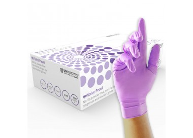 Guanti Unigloves VIOLET PEARL in Nitrile - 100pz. unigloves