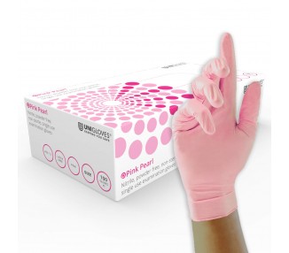 Guanti Unigloves PINK PEARL in Nitrile - 100pz. unigloves