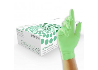 Guanti Unigloves MINT PEARL in Nitrile - 100pz. unigloves
