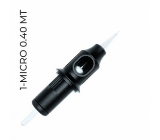 1 Micro (0,40mm) - Medium Taper 3,5mm - Cartucce Artyst by Cheyenne - Aghi PMU - 20pz. artyst by cheyenne
