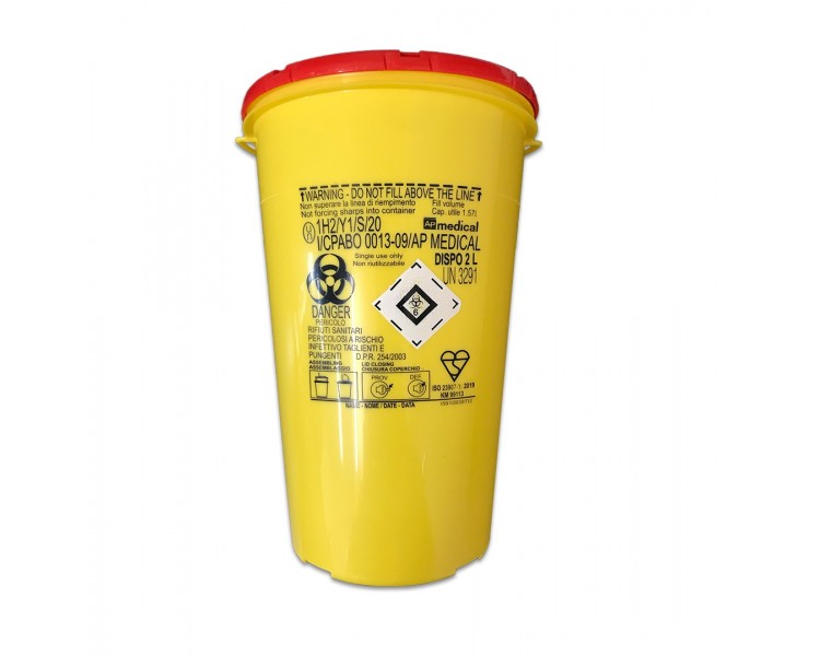 Contenitore per Taglienti - 2L Contenitore per Taglienti - 2L