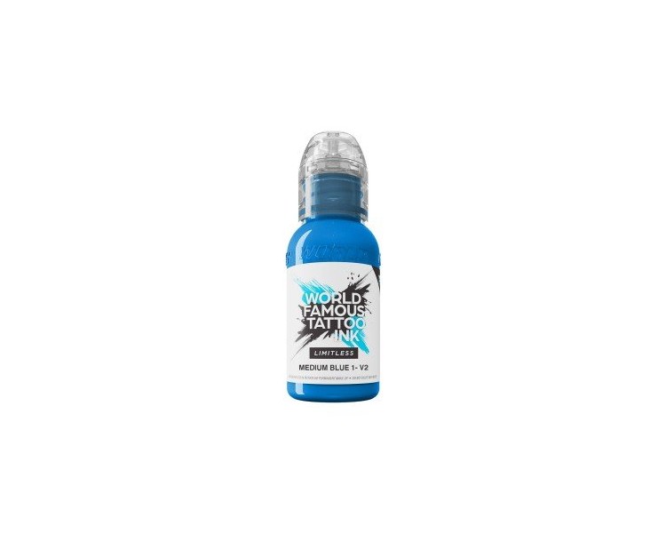 MEDIUM BLUE 1 V2 - World Famous Limitless - 30ml - Conforme REACH world famous MEDIUM BLUE 1 V2 - World Famous Limitless - 30ml - Conforme REACH world famous