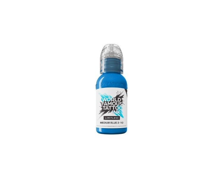 MEDIUM BLUE 2 V2 - World Famous Limitless - 30ml - Conforme REACH world famous MEDIUM BLUE 2 V2 - World Famous Limitless - 30ml - Conforme REACH world famous