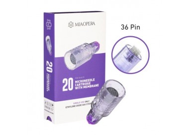 36 Punte - Cartucce MIAOPERA Needling - Ø 0,25mm - L 2,5mm - 20pz. miaopera