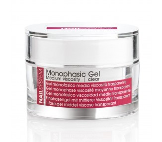 GEL MONOFASICO MEDIA VISCOSITA' - Nail System Gel Ricostruzione - 30ml nail system