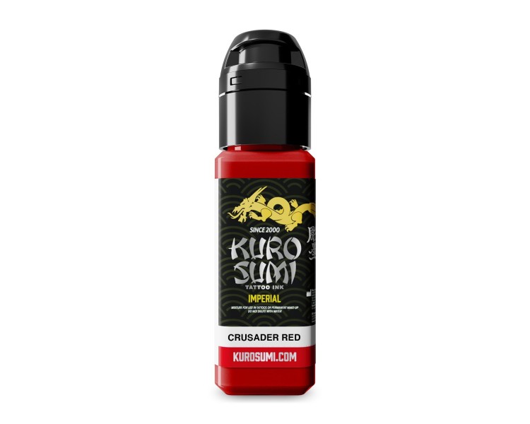 CRUSADER RED - Kuro Sumi Imperial - 22ml - Colore Tattoo REACH kuro sumi CRUSADER RED - Kuro Sumi Imperial - 22ml - Colore Tattoo REACH kuro sumi