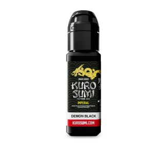 DEMON BLACK - Kuro Sumi Imperial - 22ml - Conforme REACH kuro sumi