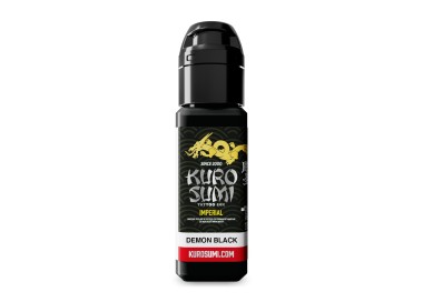 DEMON BLACK - Kuro Sumi Imperial - 22ml - Conforme REACH kuro sumi