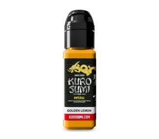 GOLDEN LEMON - Kuro Sumi Imperial - 22ml - Colore Tattoo REACH kuro sumi