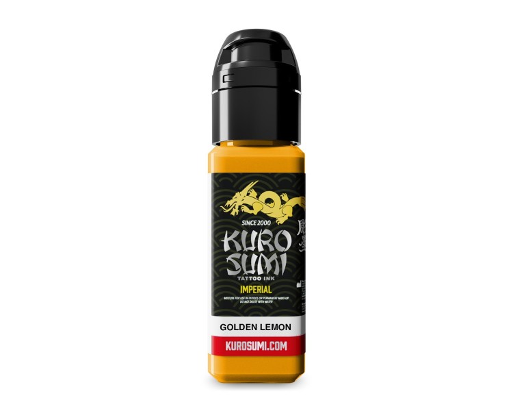 GOLDEN LEMON - Kuro Sumi Imperial - 22ml - Conforme REACH kuro sumi GOLDEN LEMON - Kuro Sumi Imperial - 22ml - Conforme REACH kuro sumi
