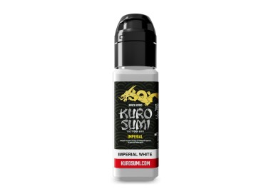 WHITE - Kuro Sumi Imperial - 22ml - Colore Tattoo REACH kuro sumi