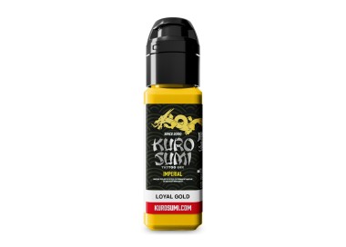 LOYAL GOLD - Kuro Sumi Imperial - 22ml - Colore Tattoo REACH kuro sumi