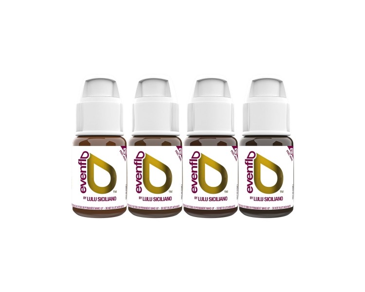 Evenflo BLONDE 2 BRUNETTE Set - Perma Blend Luxe - 4x15ml - Pigmenti PMU REACH evenflo Evenflo BLONDE 2 BRUNETTE Set - Perma Blend Luxe - 4x15ml - Pigmenti PMU REACH evenflo