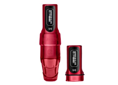 Flux S Max Wireless PMU Machine - Corsa 2.5 mm - Rouge - Dermografo Spektra fk irons