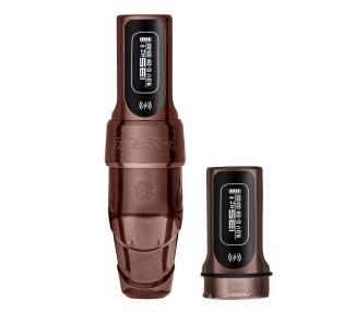 Flux S Max Wireless PMU Machine - Corsa 4.5 mm - Oudwood - Dermografo Spektra fk irons